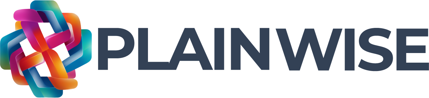 Plainwise Logo with text